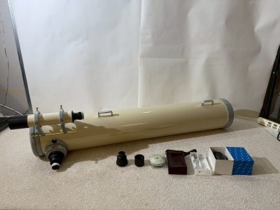 【中古品】ヨシカワ光器研究所 YK-150 ニュートン式鏡筒 15cm F8 反射望遠鏡 眼視タイプ 元箱付き