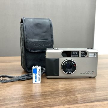 △【簡易動作・通電確認済】コンタックス CONTAX T2 コンパクトフイルムカメラ S46900344428