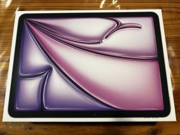 極美品 iPad Air M2 2025年購入 Wi-Fiモデル Apple purple パープル 128GB 11インチ 