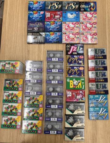 未使用カセットテープおまとめ　52点セット　お探しの方是非！