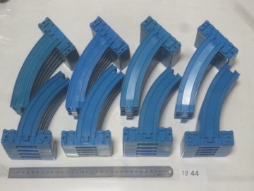 ■中古 プラレール 大量出品 線路 坂曲線レール 40本 1244