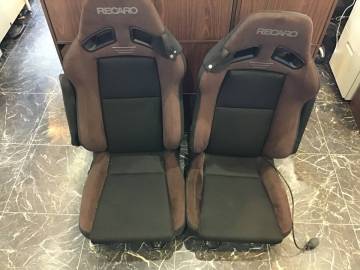 【中古】【美品】DA17用　レカロシート　レール付き　書類付き