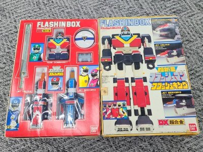 【当時物】BANDAI GC-34 DX超合金 超新星フラッシュマン フラッシュキング １円~　Y9091