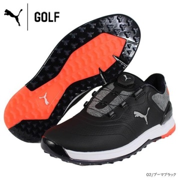 ・スピード発送 新品未使用 PUMA GOLF スパイクレス式シューズ 377526(02)２５．５ＣＭ PROADAPT ALPHACAT 2.0 DISC
