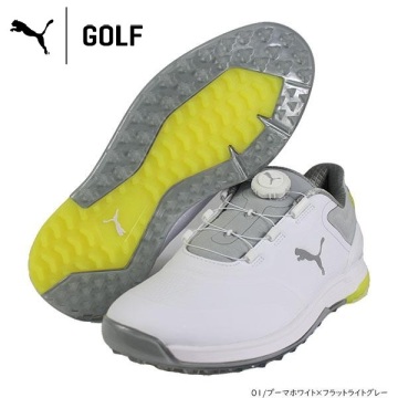 ・スピード発送 新品未使用 PUMA GOLF スパイクレス式シューズ 377526(01)２６．０ＣＭ PROADAPT ALPHACAT 2.0 DISC