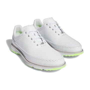 ・スピード発送 新品未使用 adidas Golf(アディダスゴルフ) MC80 防水ゴルフシューズ ID4748(White/Silver/Lemon)２５．５ＣＭ