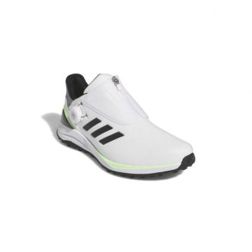 ・スピード発送 新品未使用 adidas Golf(アディダスゴルフ) SOLARMOTION BOA ゴルフシューズ IF0283(ホワイト&times;イエロー)２６．５ＣＭ