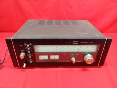 01-16-413 ★AF【送料無料】オーディオ機器 音楽 サンスイ Sansui TU-9900 AM/FM ステレオチューナー レトロ 通電確認済 中古品