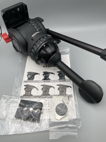 動作未確認 Sachtler ザハトラー FSB6 ビデオ雲台 説明書付き