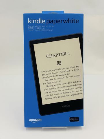 ▲【未開封品】 Kindle paperwhite Amazon 電子書籍リーダー 色調調節ライト搭載 8GB シグニチャー エディション 事務用品 店舗用品 
