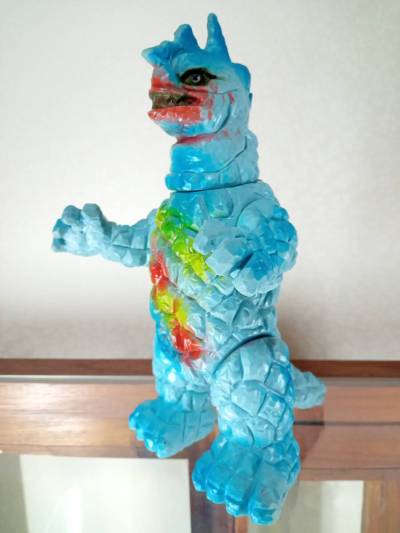 【 当時物 】　ブルマァク　ゴルバゴス　ソフビ人形　　検：マルサン　マルザン　ポピー　ベアモデル　マーミット　M１号　怪獣郷