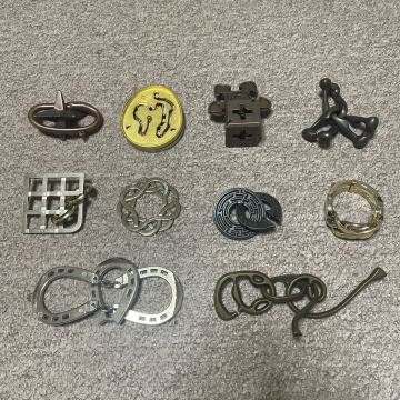 知恵の輪 キャストパズル 10点