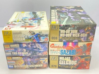 バンダイ 1/144 HG YMS-03 ヴァッフ など ガンプラ まとめて 汚れあり [50-9698]