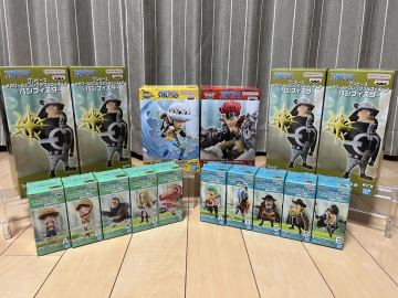 【1円スタート】ワンピース　ワールドコレクタブルフィギュア　シャボンディ諸島　最悪の世代　まとめて　未開封品　