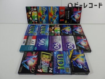 未開封/SONY・AXIAなど/V.A./カセットテープ まとめ 20点セット