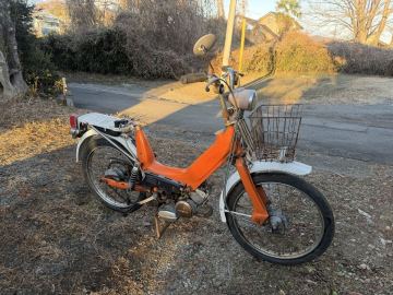 群馬県から　ホンダ　ノビオ　NOVIO PM50　レトロバイク　自転車バイク　部品取り