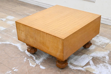 KK101 最高級 天地柾 国産 本榧 碁盤 年代物