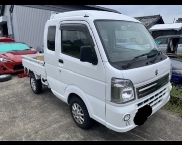 スーパーキャリー　スーパーキャリィ　AT グレードX 2WD セーフティサポート前後誤発進 車検2026/8/28 天理市発　69000km 1円スタート