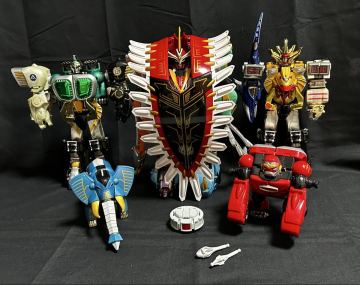 百獣戦隊ガオレンジャー　DX 超合金　ガオキング　ガオナイト　ガオイカロス　ガオマッスル　ガオマッスルストライカー　パワーアニマル