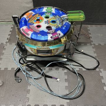 [0117-3] KONAMI コナミ スピンフィーバー 夢幻のオーケストラ ルーレット PCB ドングル付 アーケード ゲーム 筐体パーツ メダルゲーム