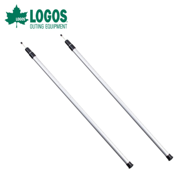 送料300円(税込)■cf899■ロゴス プッシュアップポール 250cm(71903000) 日本製 2点【シンオク】