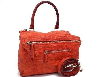 1円 GIVENCHY ジバンシィ パンドラ レザー 2WAY ハンドバッグ ショルダーバッグ 肩掛け レディース ブラウン系 FT5224