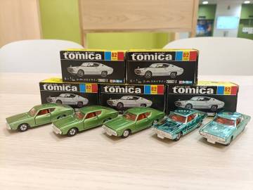 【長期保管品/5台セット】 トミカ 黒箱 No.82 日産 スカイライン 2000GT-X NISSAN SKYLINE ケンメリ 日本製 tomica TOMY