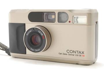 1円〜 【超美品】 CONTAX コンタックス T2 Titan Silver チタンシルバー 動作確認済