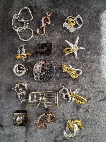 知恵の輪 キャストパズル15点