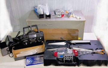 【1円スタート】 ヒロボー ヘリコプター ラジコン XRB SR スカイロボ 現状品 コレクション おもちゃ E1786