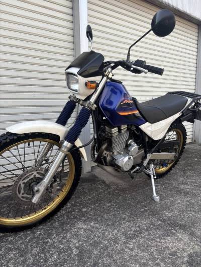 カワサキ　スーパーシェルパ　愛知県より　絶好調！　タイヤほぼ新品　希少カラー　xr250 DR 250 KLX 250 SL 230 をお考えの方も！