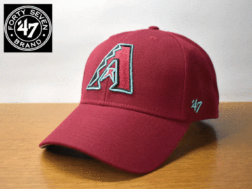 C611《未使用品》47 BRAND 47ブランド【フリーサイズ】MLB ARIZONA DIAMONDBACKS ダイヤモンドバックス 野球帽 帽子 キャップ USモデル