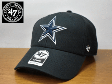 A825《未使用品》47 BRAND 47ブランド【フリーサイズ】NFL DALLAS COWBOYS カウボーイズ 野球帽 帽子 キャップ USモデル