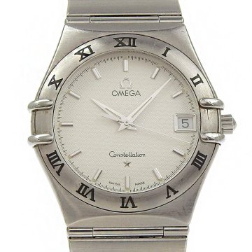■ 1円 ～ 中古品 参定22.0万■ OMEGA オメガ ■ コンステレーション 1512.30 1552/862 ■ クォーツ ホワイト 白 メンズ ユニセックス