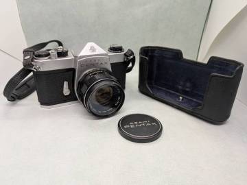 ASAHI PENTAX SL 3066572 ペンタックス フィルム一眼レフカメラ ブラック 黒 シルバー 銀 1:1.8/55 動作未確認 現状品