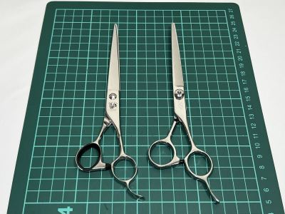 送料無料！！ ニワトリ TRADE MARK T.INOUE JH-74 / 他 2丁セット シザー ハサミ 鋏 理容品