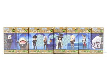 【未使用品】 ワンピース ワールドコレクタブルフィギュア vol.24 クマドリ ジャブラ フクロウ カク ブルーノ 他 全8種セット[B043I270]