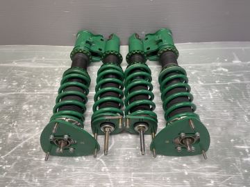 1000円売り切り!! 固着や抜け無し! レガシィ BP5/BL5/BPE/BLE 平成20年 TEIN FLEX Z テイン フレックスZ 車高調 サスペンションキット 中古