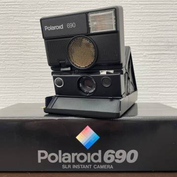 【美品】Polaroid 690 SLR INSTANT CAMERA / ポラロイドカメラ インスタントカメラ フィルムカメラ 光学機器 動作未確認