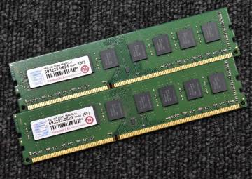 1円スタート 8GB 2枚組 (合計 16GB) PC3-12800 PC3-12800U DDR3-1600 240pin non-ECC UDIMM 2Rx8 Transcend トランセンド (管:SA6531