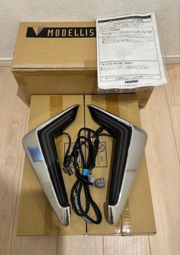 30アルファード 後期 モデリスタ LED シグネチャーイルミブレード 左右セット　新品未使用　限定1セット