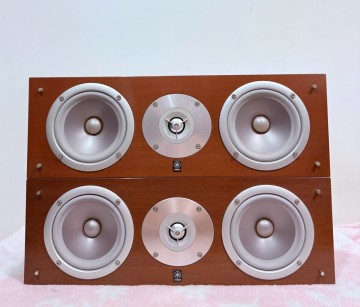 【動作確認済】YAMAHA NS-C515 センタースピーカー 2台セット 木目調 ヤマハ 中古良品