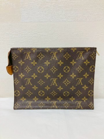 ◎LOUIS VUITTON ルイ・ヴィトン モノグラム ポッシュ トワレット26 小物入れ クラッチバッグ 化粧ポーチ ヴィンテージ M47542◎