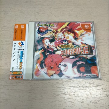 ガンスパイク GUNSPIKE 帯付き ドリームキャスト カプコン 彩京◎中古/動作未確認/状態は写真にて/現状渡し/ノークレームで