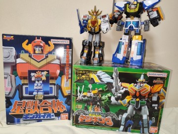 【未開封】BANDAI SMP スーパーミニプラ マジキング ギンガイオー オマケ付き セット