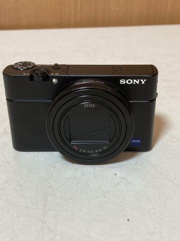 中古 ZEISS【SONY ソニー】Cyber-shot RX100VII DSC-RX100M7 コンパクトデジタルカメラ ブラック　本体のみ　アンティーク　保管品