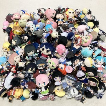 ● ミニぬいぐるみ 200点以上 大量 まとめ商品 アニメ ゲーム キャラクター 鬼滅の刃 呪術廻戦 スパイファミリー 初音ミク 等 現状品 8.2kg