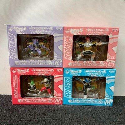 T615-D1-2322[未開封]一番くじ ドラゴンボールZ ナメック星編 ギニュー特戦隊フィギュア賞 全4種まとめ ジース グルド リクーム バータ OA