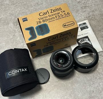 未使用 CONTAX レンズ コンタックス Carl Zeiss Vario-Sonnar T* 28-80mm F3.5-5.6 カールツァイス