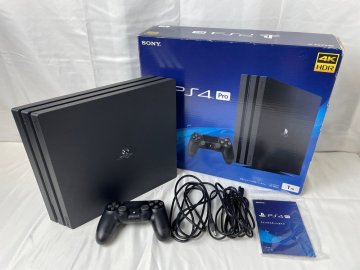 【1PG320】1円スタート SONY PlayStation4 Pro プレイステーション4 プロ PS4 本体 動作確認済み CUH-7200B ブラック 1TB 箱付き 現状品